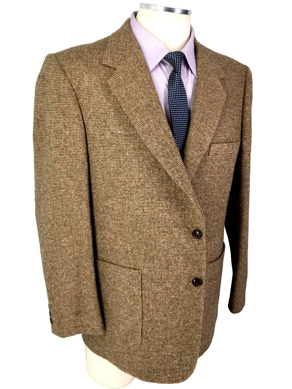 NWOT 44R Montgomery Ward USA Mens Vintage 2 Button Wool Blazer Sport Coat